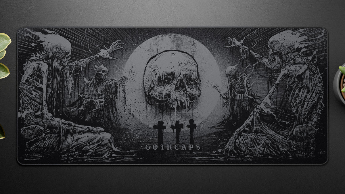 Touch of Death Deskmat – World of Gothcaps