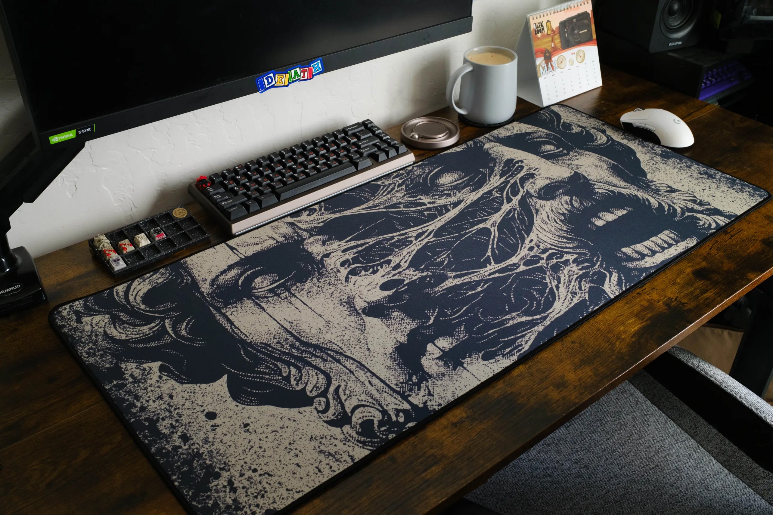 Duality of Man Deskmat – World of Gothcaps