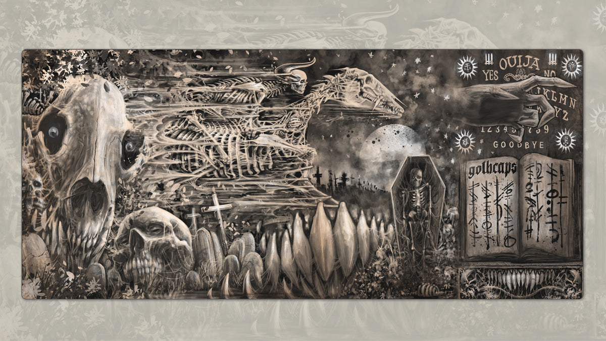 Undead Horserider Deskmat – World of Gothcaps