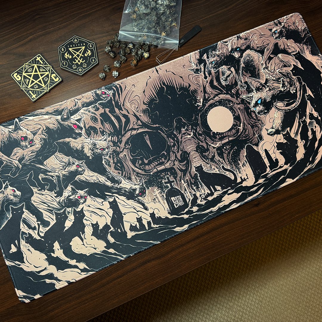 Pet Cemetery Deskmat – World of Gothcaps