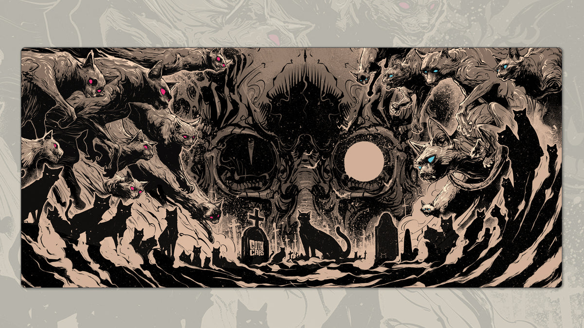 Pet Cemetery Deskmat – World of Gothcaps